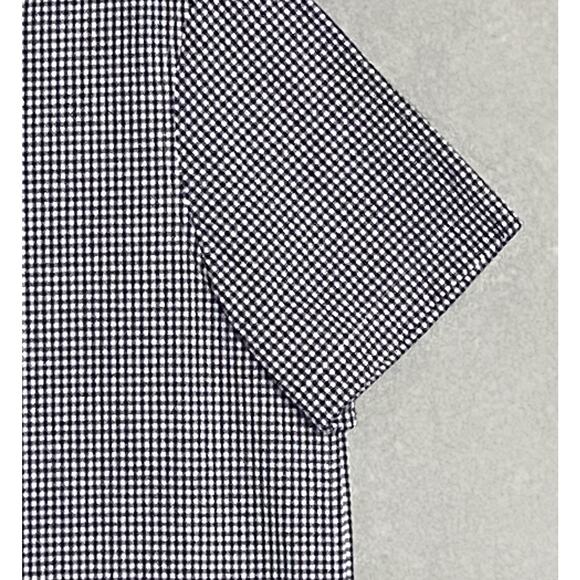 Michael Kors Men's XL Casual Short Sleeve Shirt Black & White Gingham NEW - Picture 5 of 12